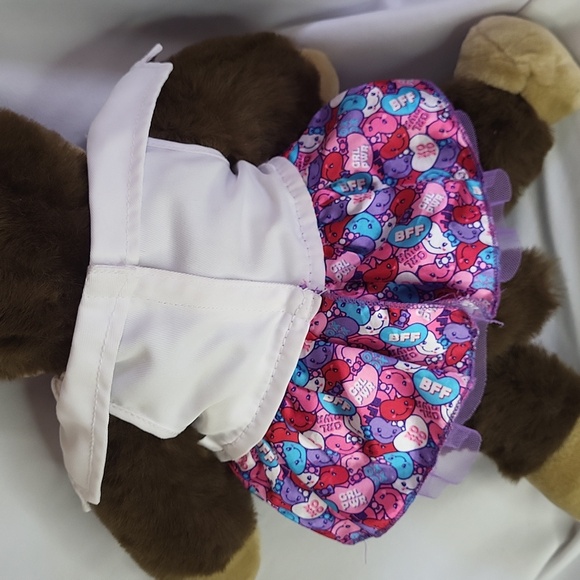 Build a Bear Valentines Hearts Dress Good condition - Picture 5 of 9